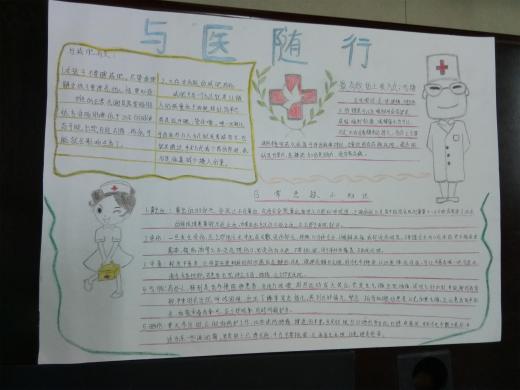 谁将是"救在你身边"医学知识手抄报比赛最佳人气选手